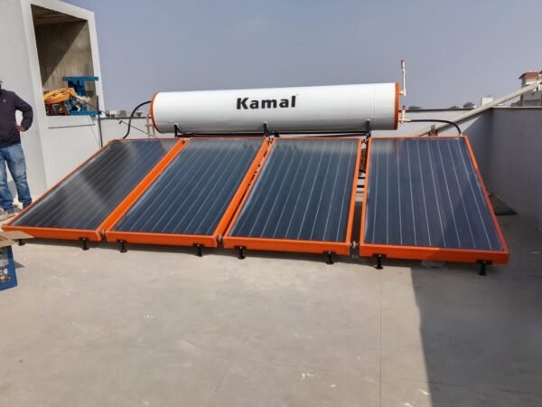 500 LPD FPC Forced Circulation Pressurized Solar Water Heater