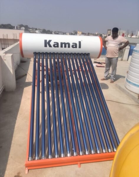 330 LPD ETC Endura Series Glass Lined Solar Water Heater