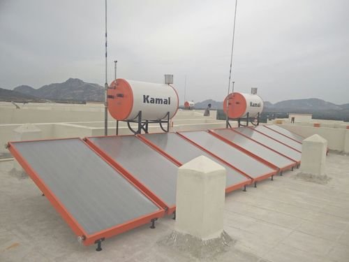 Solar Water Heater 750 LPD Non-Pressurized with Heat Pump 120 LPH