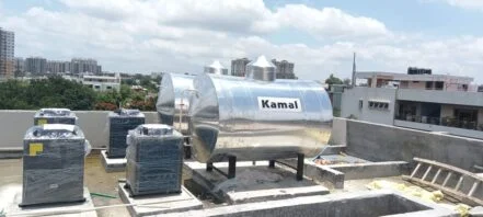 Kamal Solar installation — Heat Pump