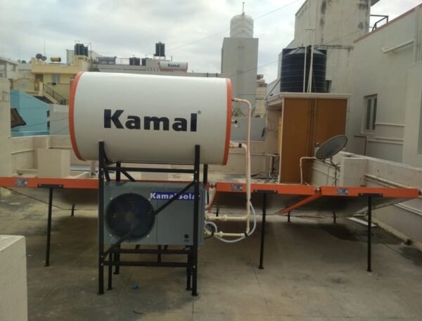 Solar Water Heater 300 LPD Non-Pressurized with Heat Pump 120 LPH