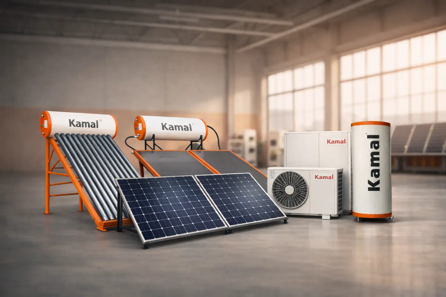 Kamal Solar Solar Water Heater Installation in Bangalore