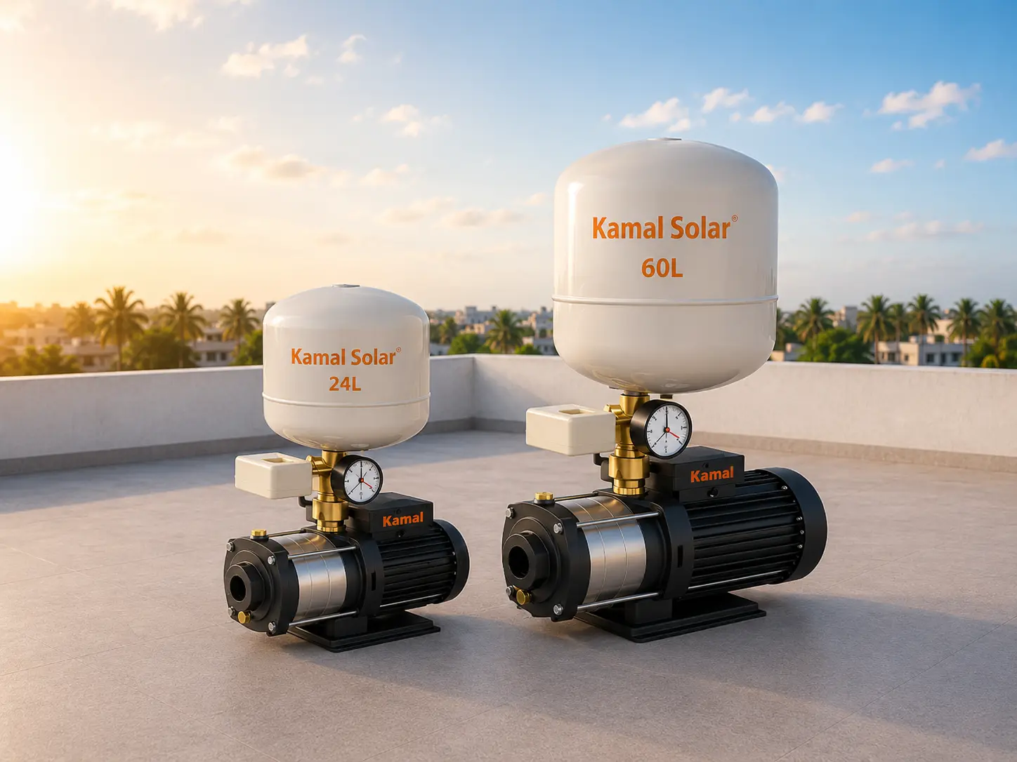 Pressure / Booster Pump in Karimnagar — Kamal Solar